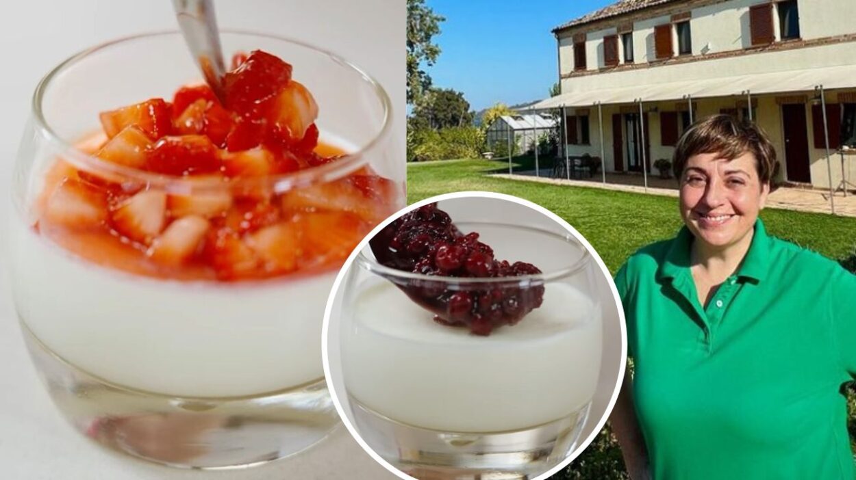 Benedetta Rossi, la sua panna cotta facilissima "Questa salverà la