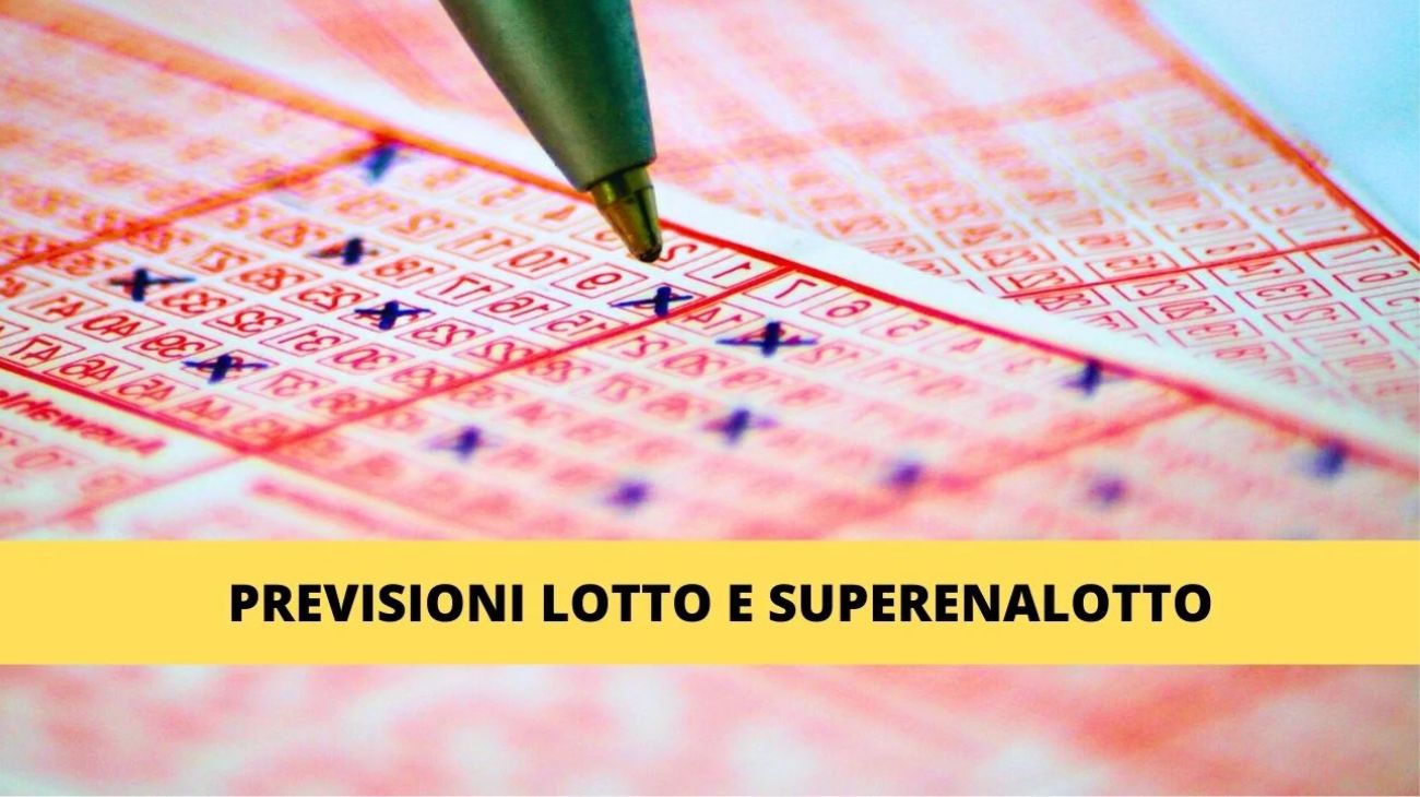 previsioni gioco del lotto e del superenalotto