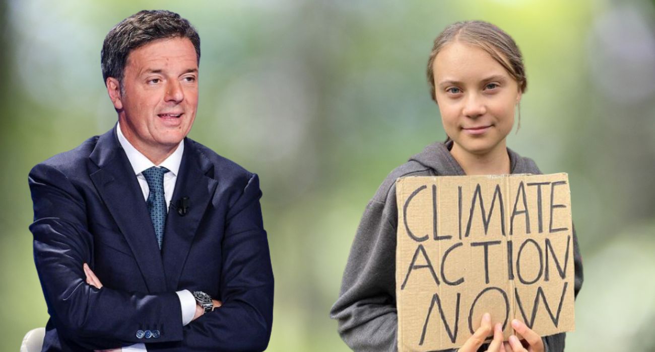 Matteo Renzi contro Greta Thunberg: ecco cosa ha detto