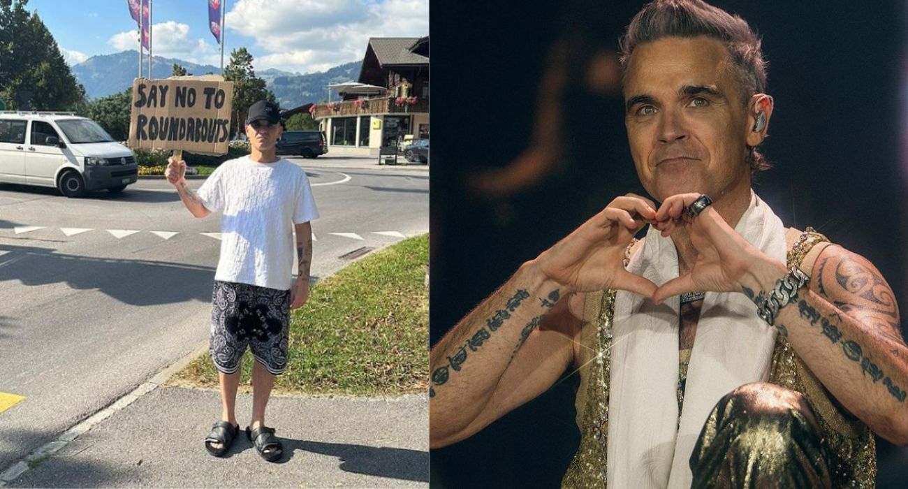 La protesta di Robbie Williams in Svizzera: cosa sta succedendo