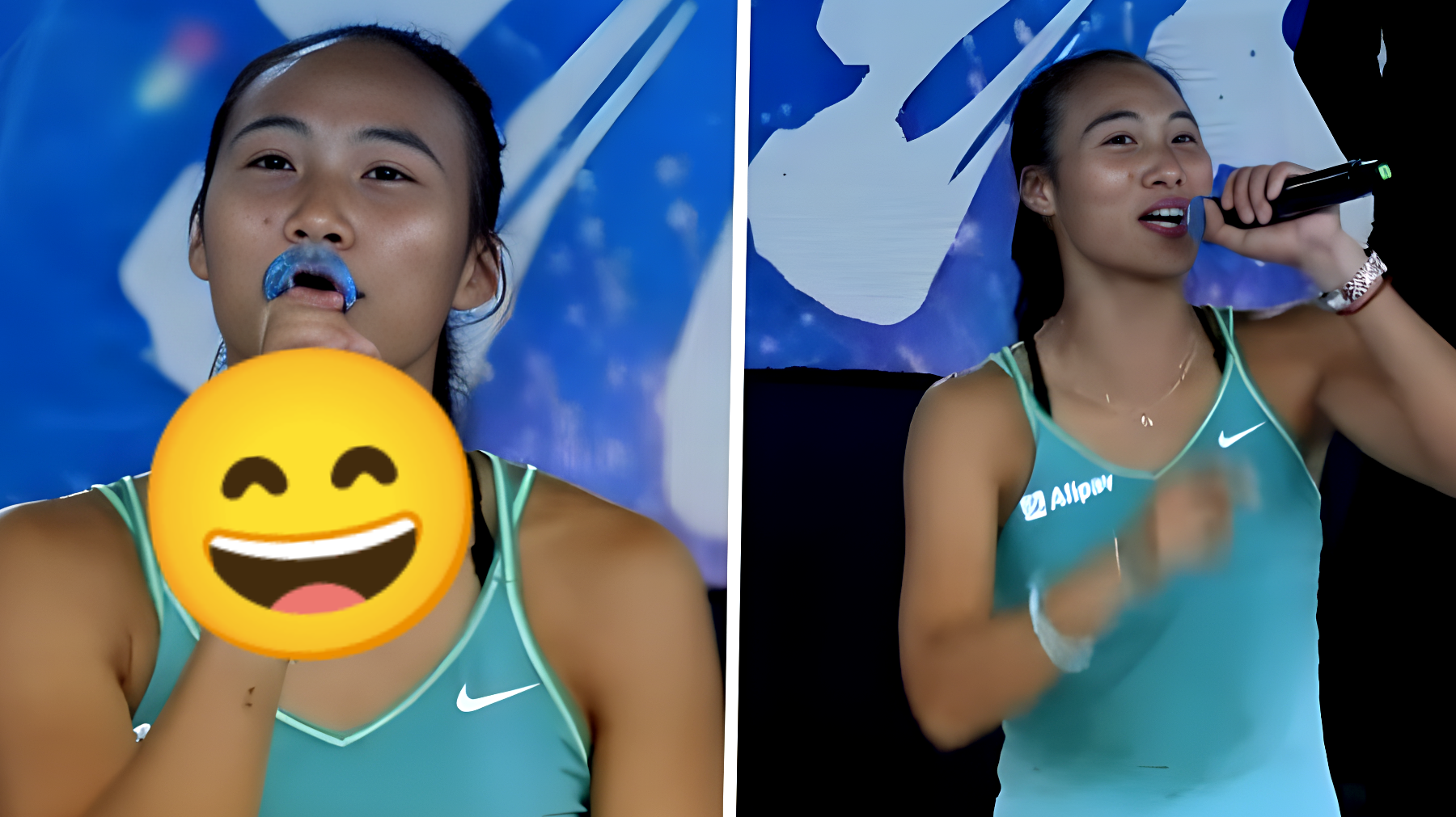 La tennista Qinwen Zheng fa impazzire il pubblico: la sua celebrazione è da istrioni!