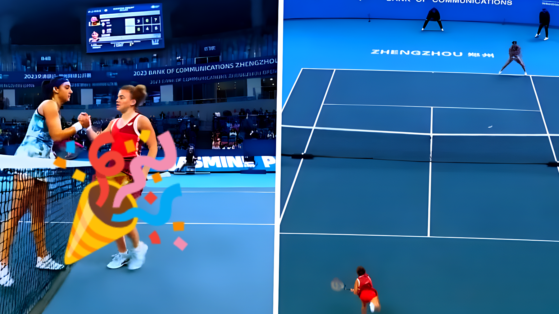 Jasmine Paolini sorprende a Zhengzhou: La reazione del cronista è incredibile!