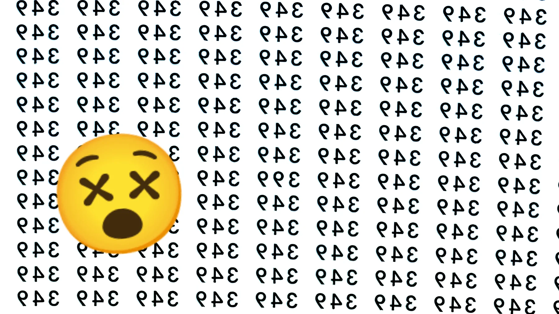 Incredibile illusione ottica: Solo se hai occhi d'aquila troverai 399 tra 349 in soli 7 secondi!