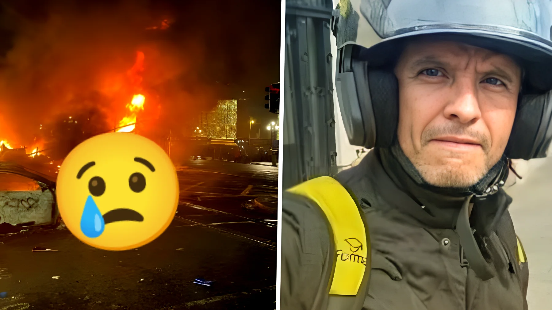 Fattorino eroe salva due bambine accoltellate: "È successo davanti alla scuola, coraggioso colpo con il casco"