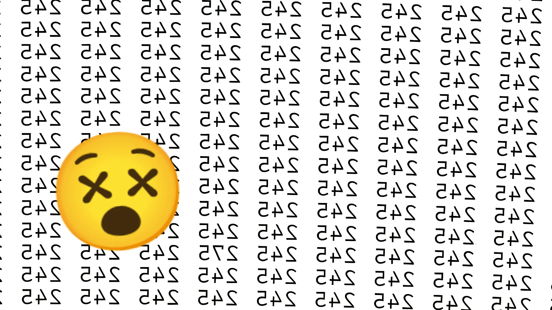 La sfida impossibile: trova i 275 tra i 245 in soli 9 secondi! Scopri la spiegazione dietro l'illusione ottica